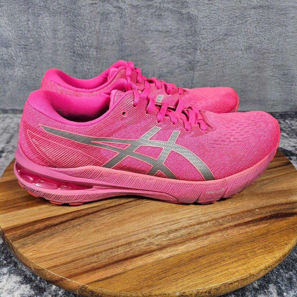 ASICS GT-2000 10 Shoes Womens Size 8.5 Pink Glow Running Sneakers 1012B287